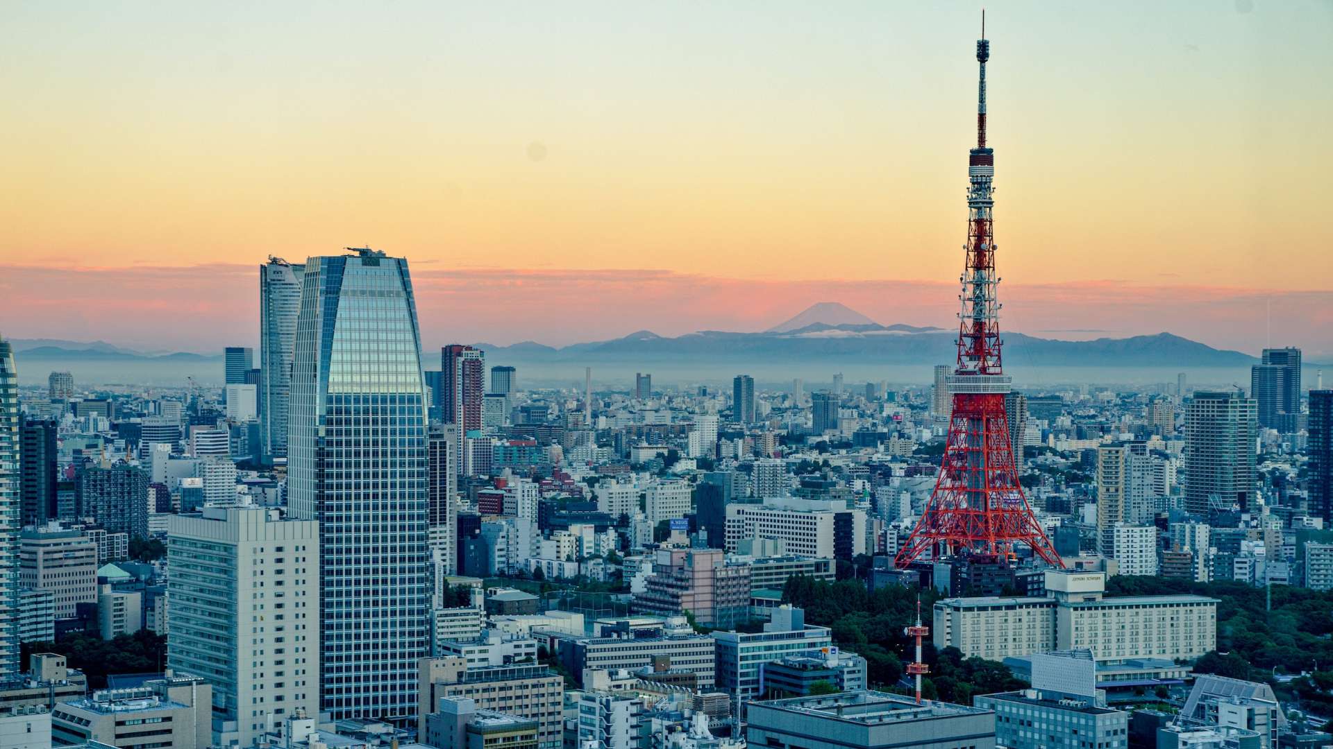 Tokyo skyline